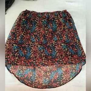 Earthbound trading XL skirt high low